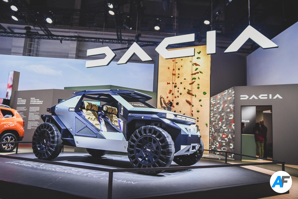 dacia manifesto autosalon brussel 2023