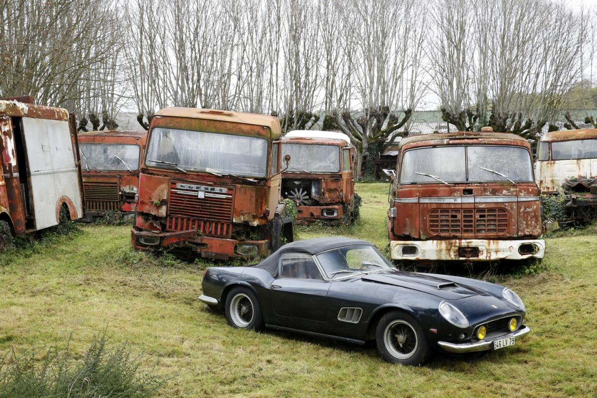 ferrari 250 gt california swb et maserati a6g 2000 berlinetta grand sport frua collection baillon c artcurial