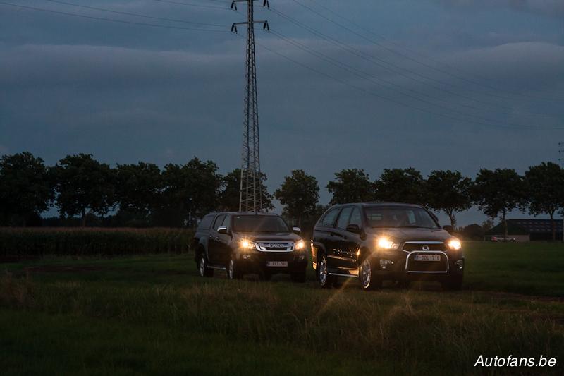 Rijtest: 2012 Isuzu D-Max vs. Ssagyong Actyon Sports