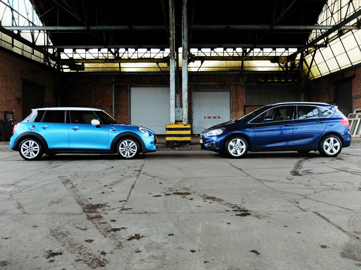 BMW-225iAT-VS-Mini-CooperS-5deur