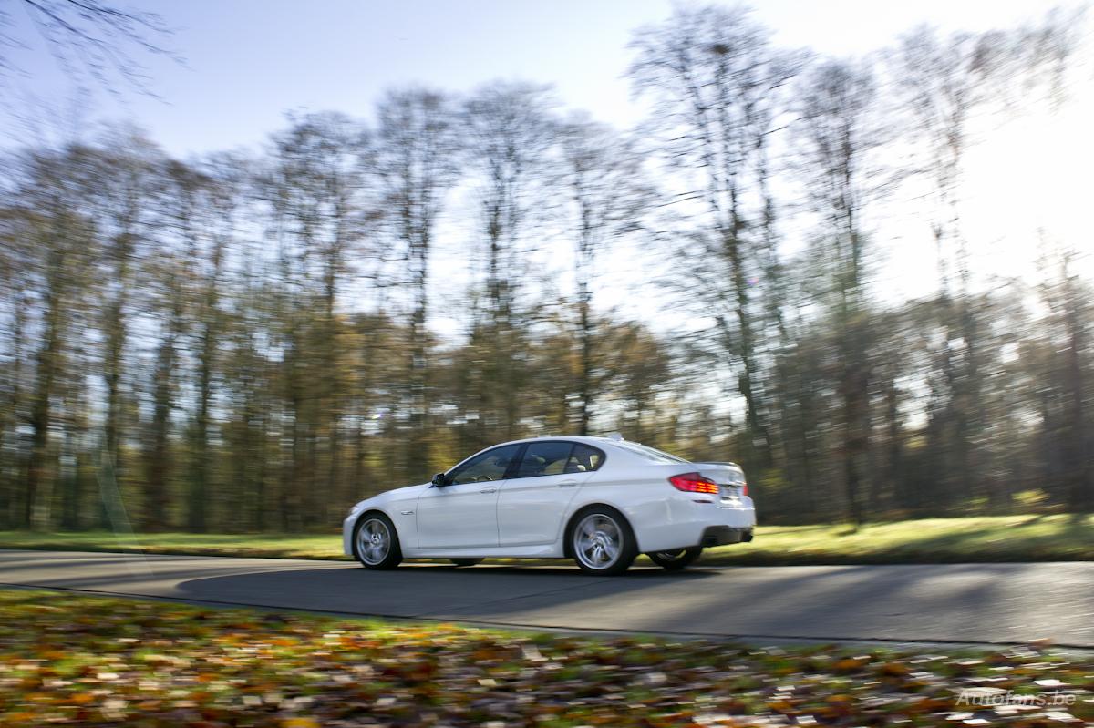  BMW M550d rijtest