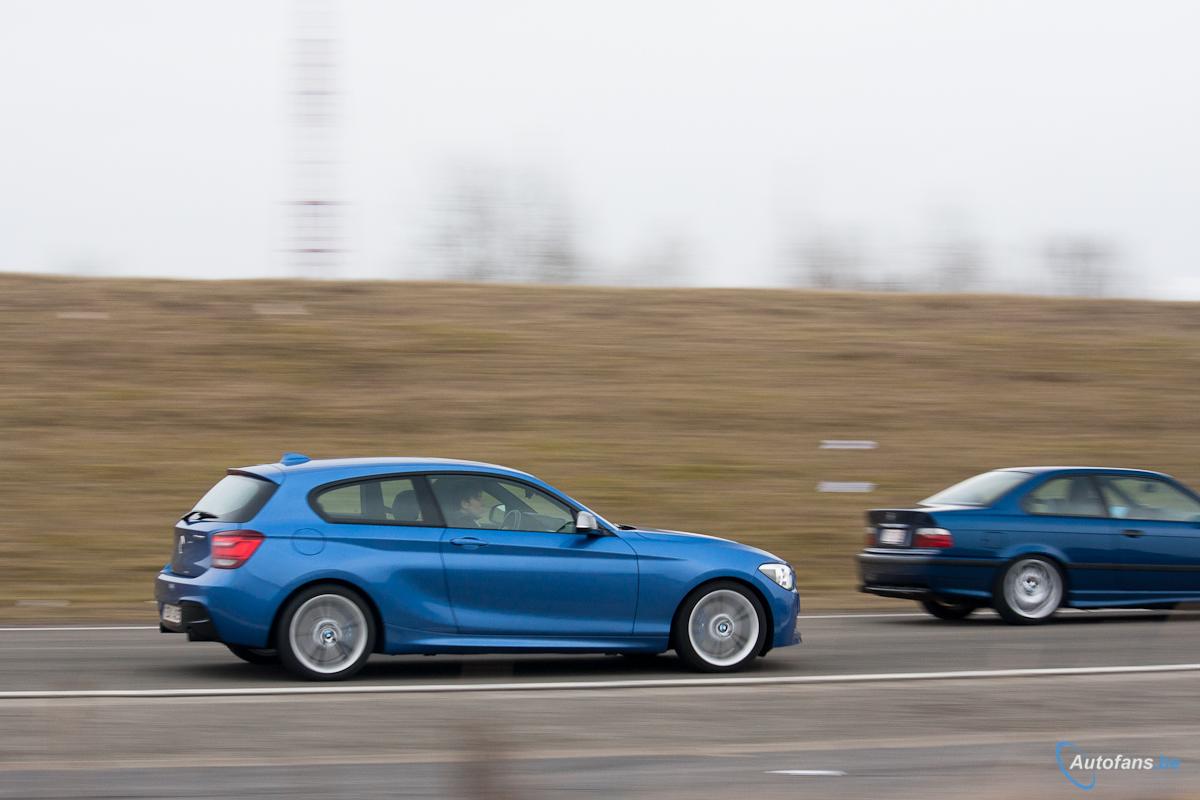 Rijtest: BMW M135i ontmoet BMW E36 M3 3.2 [video]