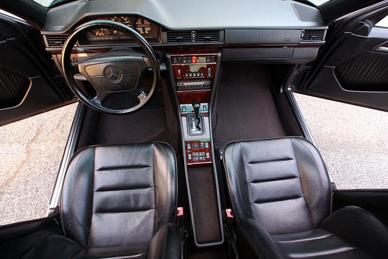 Mercedes 500e (vergeten auto)