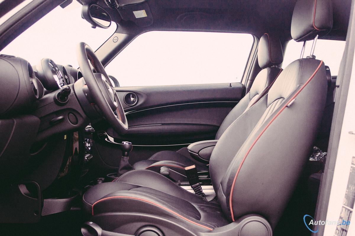 mini john cooper works paceman interior interieur inside