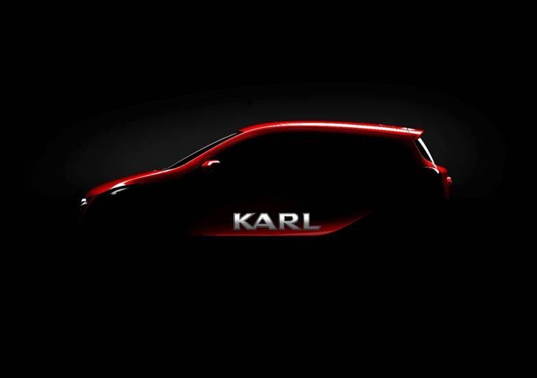 Opel karl teaser paris 2014