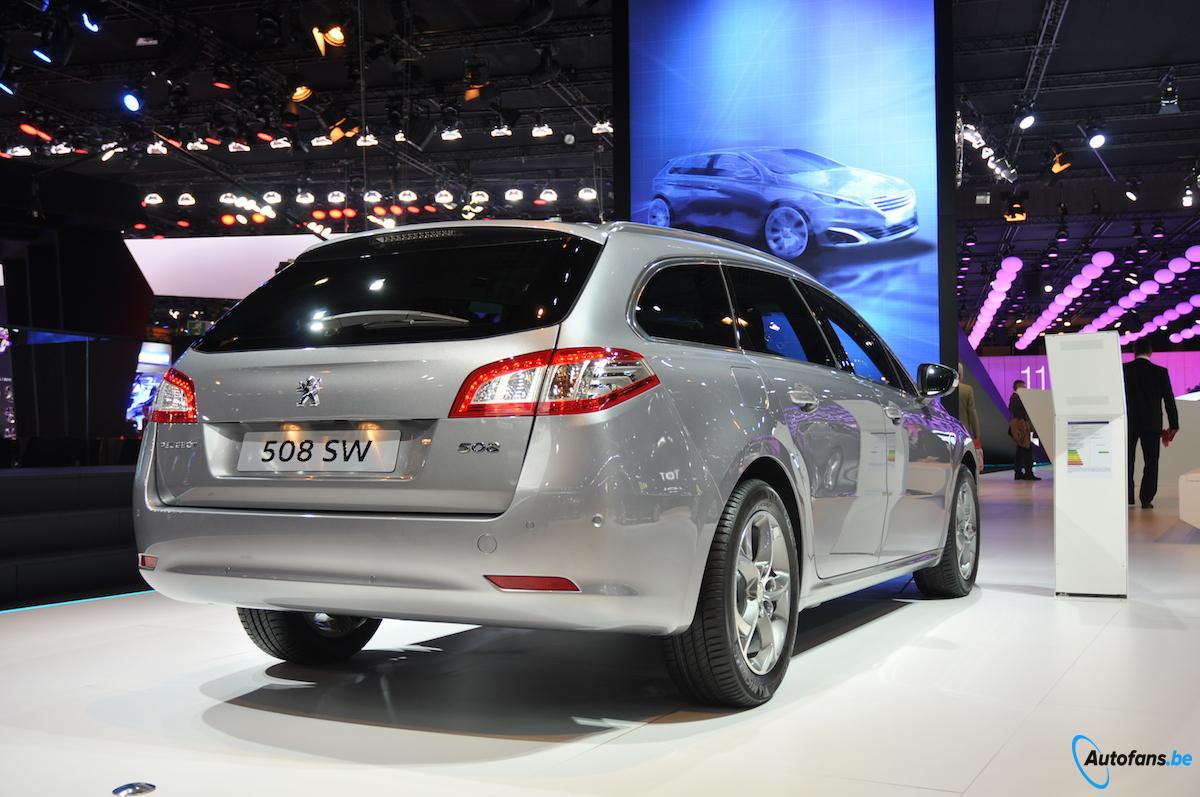 peugeot 508 facelift parijs 2014