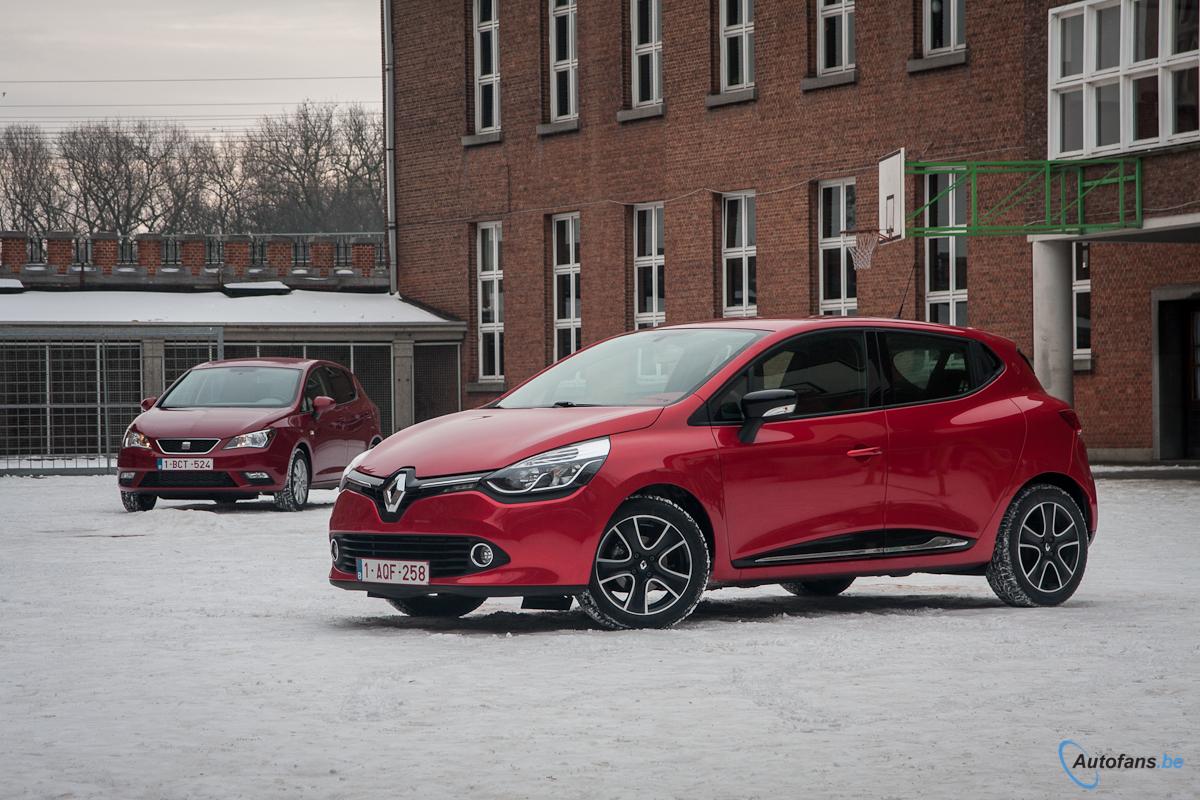 Rijtest: Renault Clio IV Energy vs. Seat Ibiza TDI