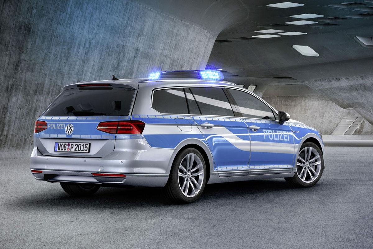 volkswagen passat gte polizei