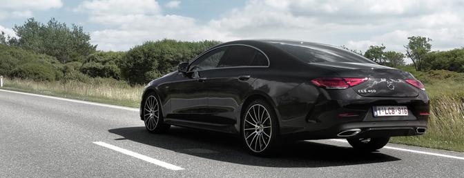 mercedes cls 450 4MATIC rijtest