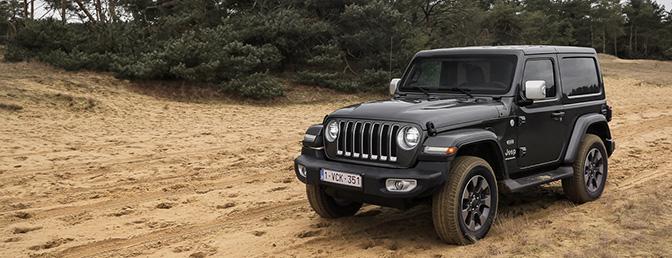 Rijtest Jeep Wrangler Sahara Overland (2019)