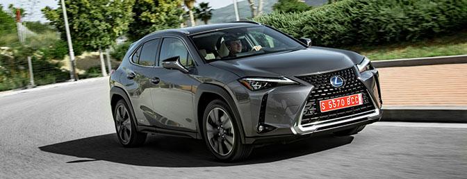 Lexus UX 250h grijs