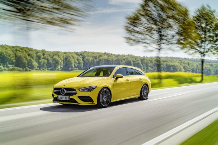 Mercedes-AMG CLA 35 Shooting Brake 2020 test