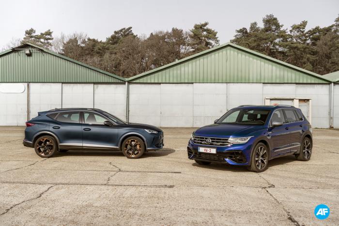 Cupra Formentor VZ vs Volkswagen Tiguan R 2021