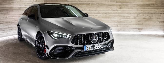 Mercedes AMG CLA 45 S Shooting Brake Rijtest Review 2021