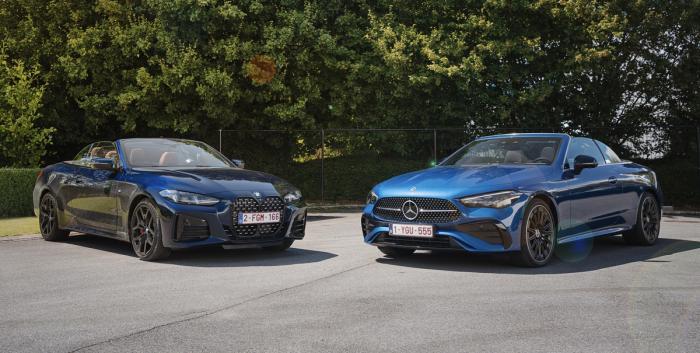 Comparatif Mercedes CLE Cabriolet vs BMW Série 4 Cabriolet 2024