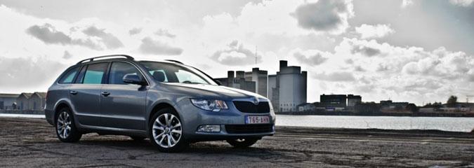 Rijtest Skoda Superb Combi 2.0 TDI