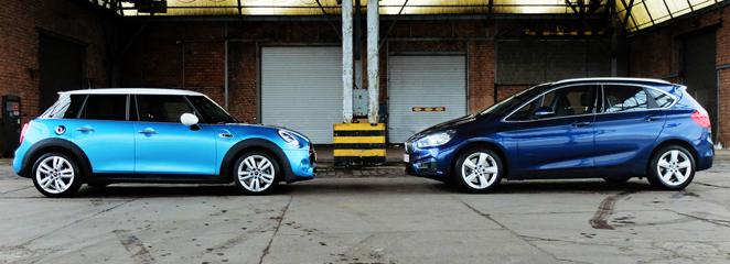 BMW-225iAT-VS-Mini-CooperS-5deur