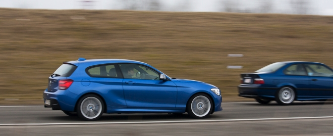 Rijtest: BMW M135i ontmoet BMW E36 M3 3.2 [video]