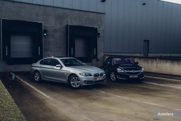 open insignia turbo vs bmw 518d