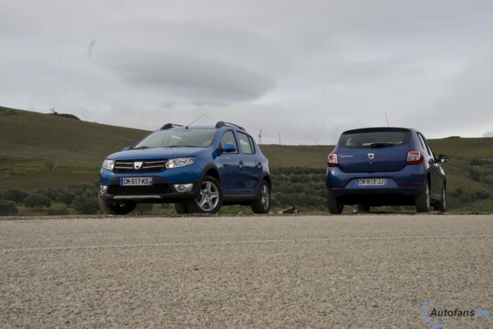 rijtest Dacia Logan, Sandero en Sandero Stepway