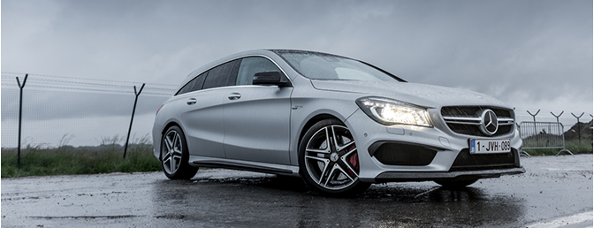  cla-45-amg-rijtest