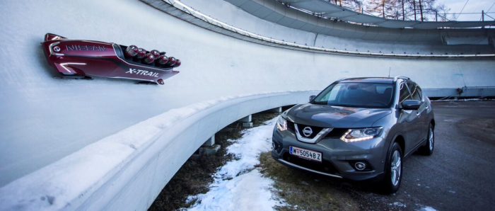 Nissan X-trail bobslee 2016