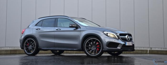 Rijtest: Mercedes GLA 45 AMG