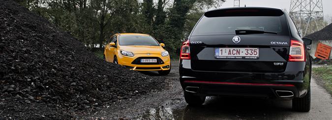 skoda-octavia-rs-vs-ford-focus-st-rijtest