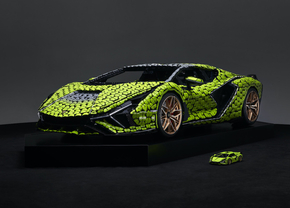 Lego Lamborghini Sian ware grootte 2021