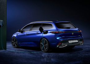 Peugeot 308 SW 2021 Hybrid4 Render