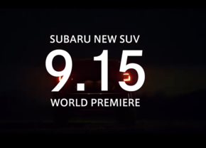 Subaru New SUV teaser 2022