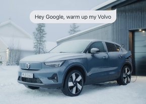 Volvo C40 Recharge Google Assistant 2022
