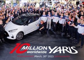 Toyota Yaris 10 miljoen 2023
