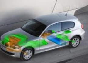 BMW 1 Serie FWD waterstof-hybride concept
