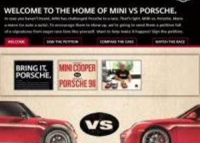 Porsche vs Mini