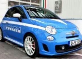 Idee: Bilstein Abarth 500 voor Italiaanse politie