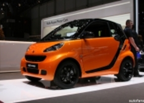 Smart ForTwo Night Orange Edition live in Genève 2011