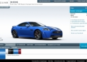 Jaguar XKR-S: configurator online