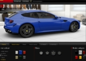 Ook configurator Ferrari FF online