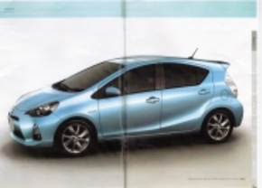 Gelekt: brochure van de Toyota Prius C
