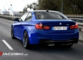 BMW M3 of M4 coupe render