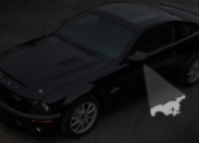 Just for fun: de deurverlichting van de Mustang