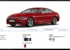 Configureer je BMW 6 Gran Coupé online