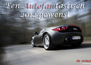 wij wensen jullie een autofantastisch 2012