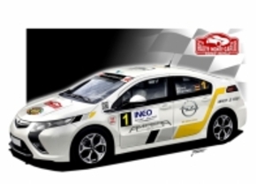 Opel Ampera neemt deel aan rally van Monte Carlo