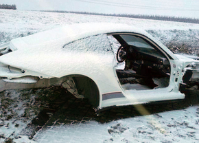 Porsche GT3 RS 4.0 gestolen en gestript
