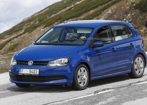 Volkswagen Polo facelift spyshot