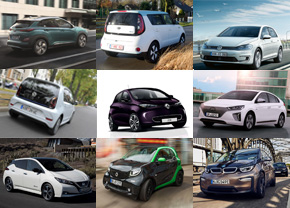 9 ideale Elektrische auto's 2018