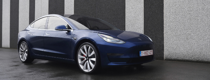Tesla Model 3 Rijtest 2019