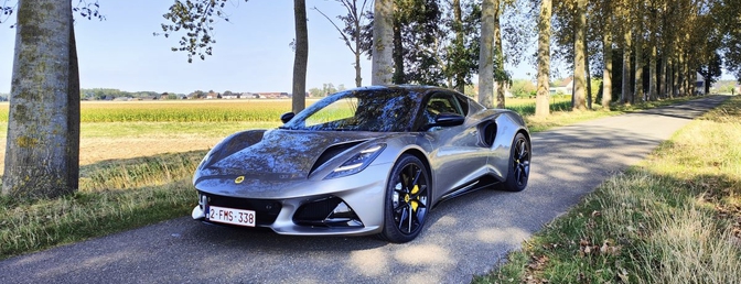 Lotus Emira test 2024